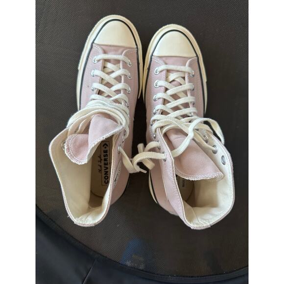 Women's Hightop Converse Light Pink, Size 10, NWOT - Picture 1 of 5